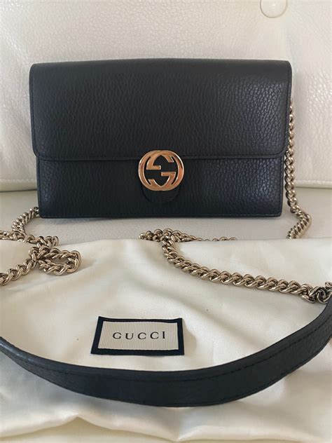 gucci wallet on chain interlocking|gucci small wallet on chain.